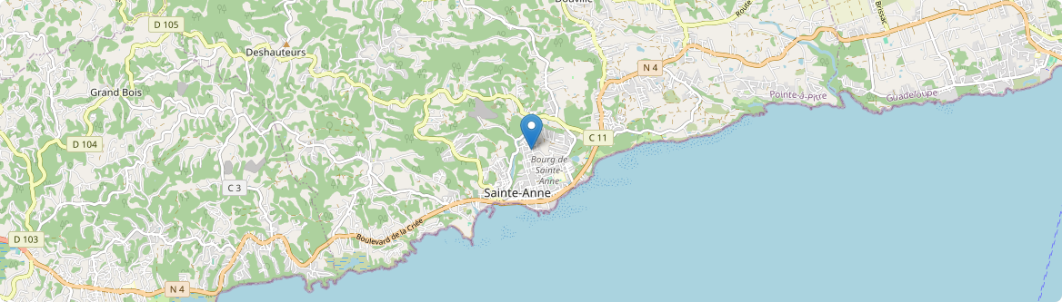 Sainte-Anne - Carte