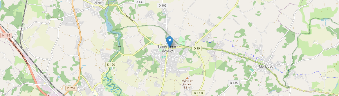 Sainte-Anne-d'Auray - Carte