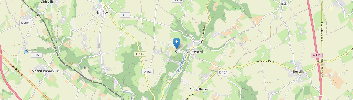 Sainte-Austreberthe - Carte