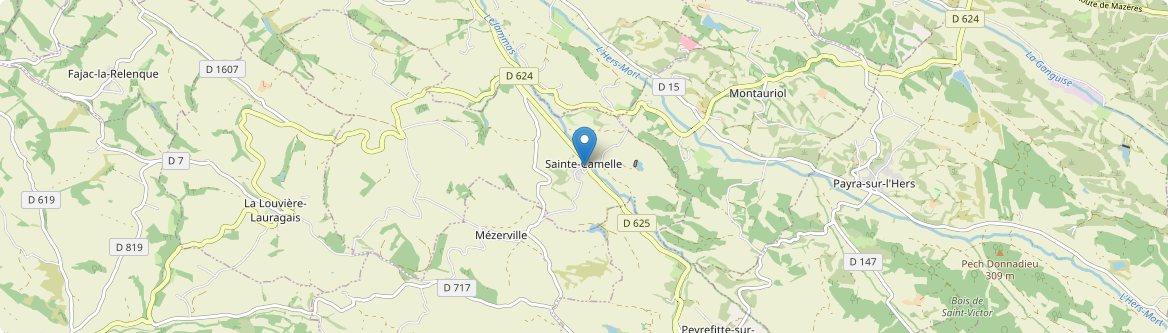 Sainte-Camelle - Carte
