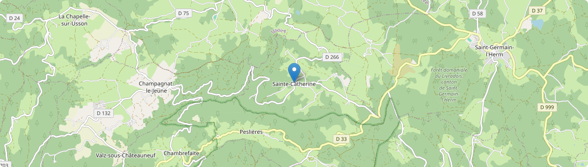 Sainte-Catherine - Carte