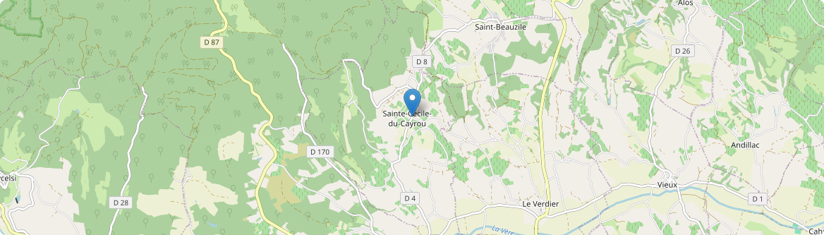Sainte-Cécile-du-Cayrou - Carte