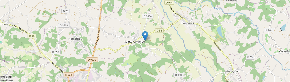 Sainte-Colombe - Carte