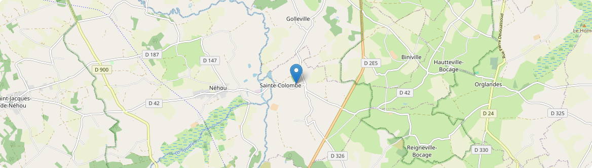 Sainte-Colombe - Carte
