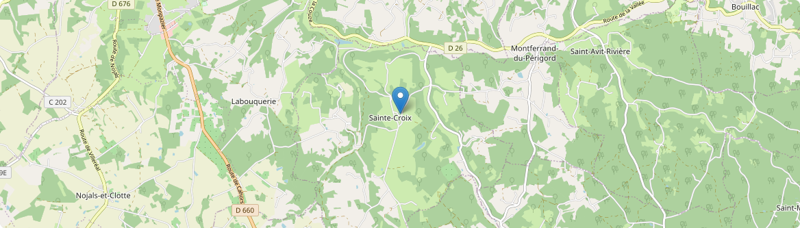 Sainte-Croix - Carte