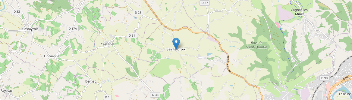 Sainte-Croix - Carte