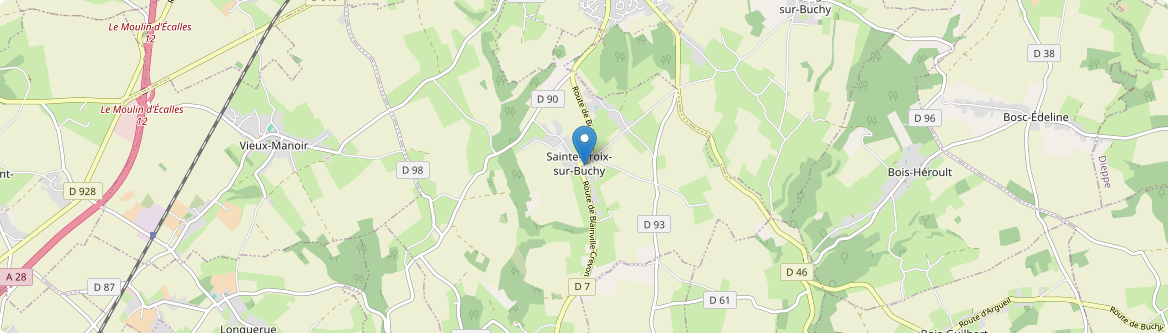 Sainte-Croix-sur-Buchy - Carte