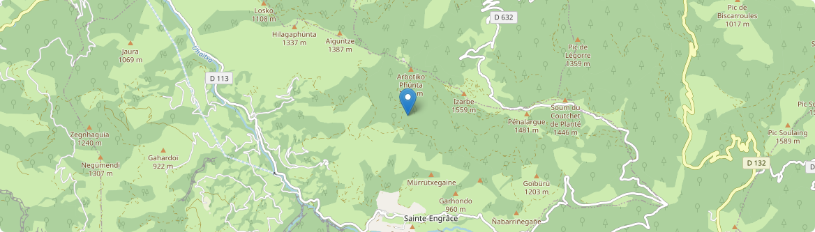Sainte-Engrâce - Carte