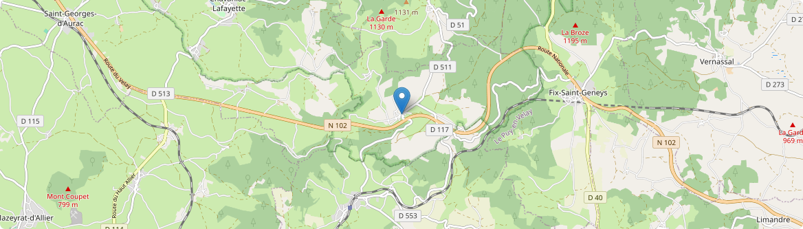 Sainte-Eugénie-de-Villeneuve - Carte