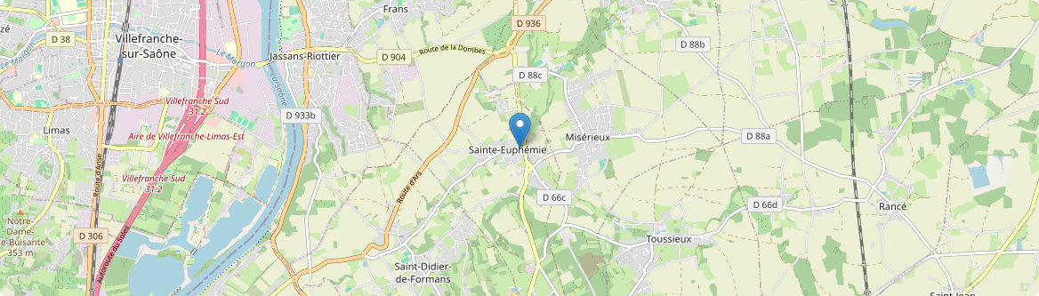 Sainte-Euphémie - Carte