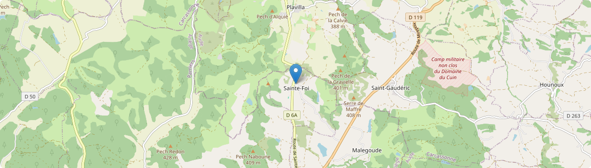 Sainte-Foi - Carte