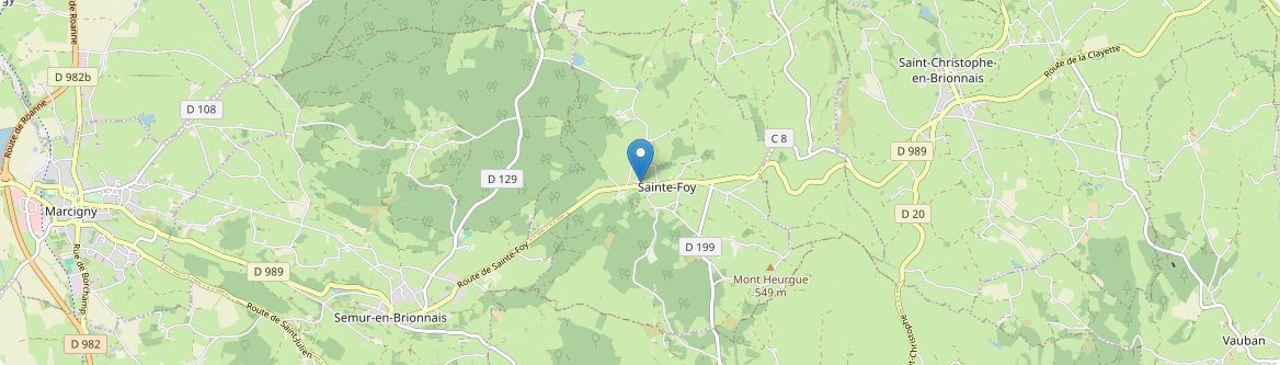 Sainte-Foy - Carte