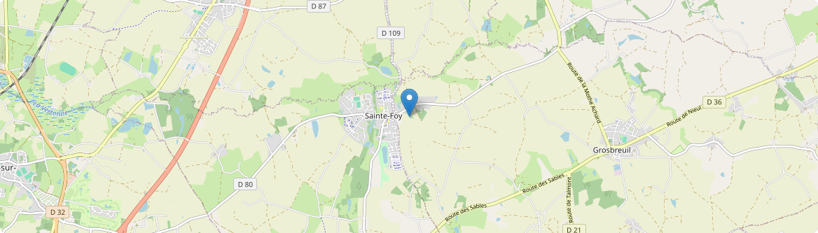 Sainte-Foy - Carte