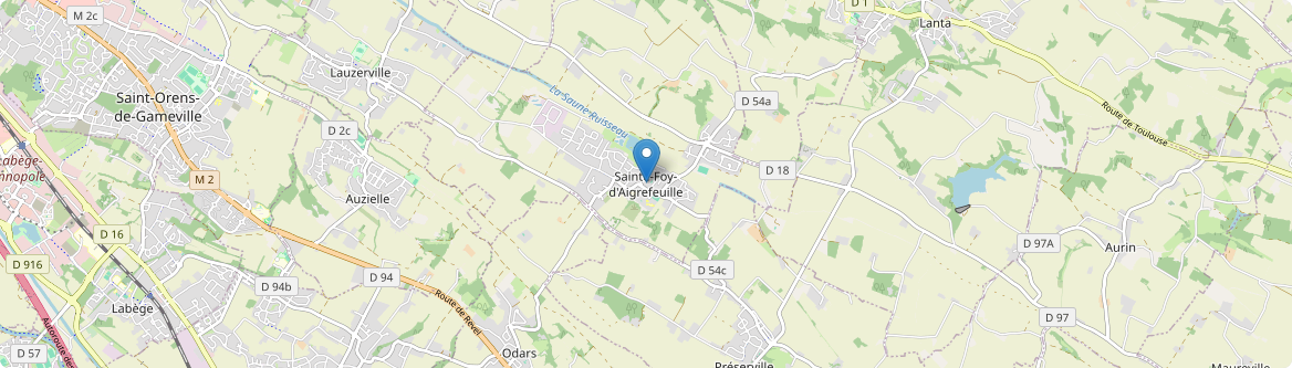 Sainte-Foy-d'Aigrefeuille - Carte