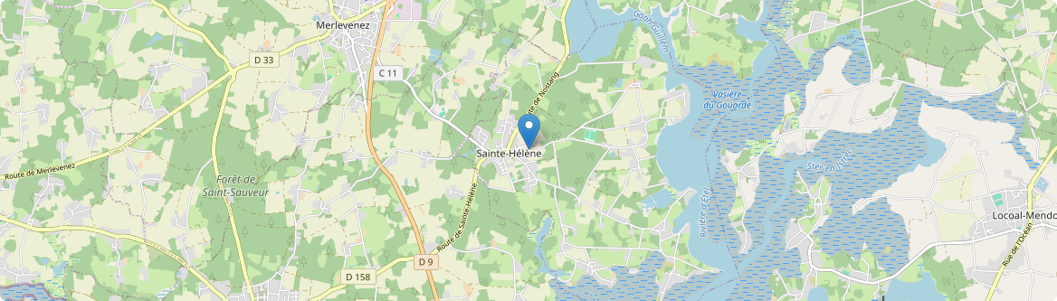 Sainte-Hélène - Carte