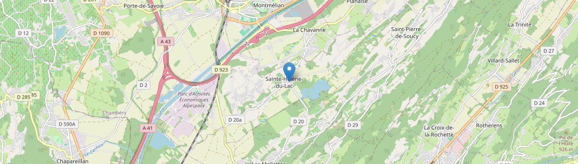 Sainte-Hélène-du-Lac - Carte