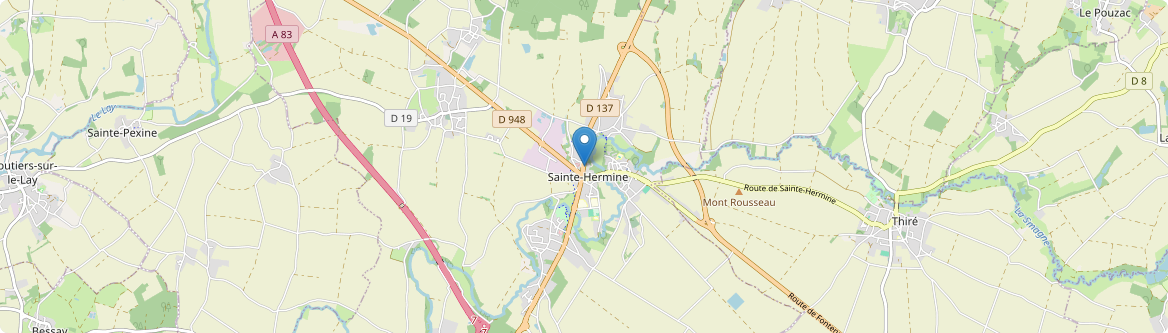 Sainte-Hermine - Carte