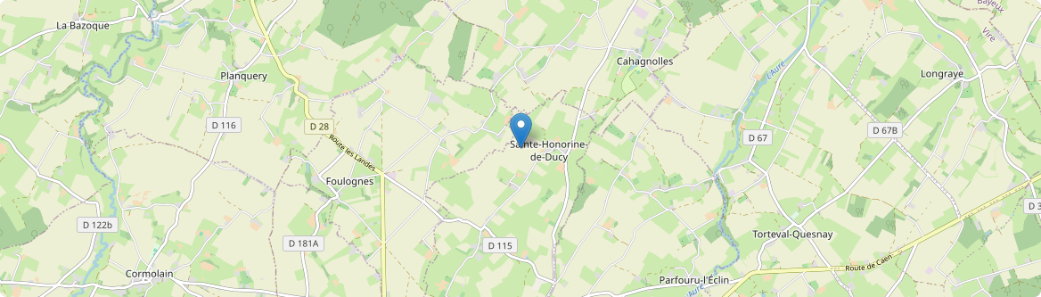 Sainte-Honorine-de-Ducy - Carte