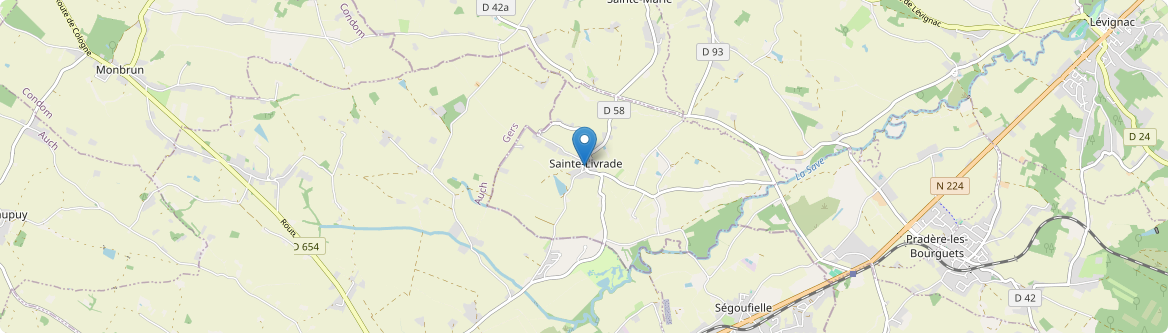 Sainte-Livrade - Carte