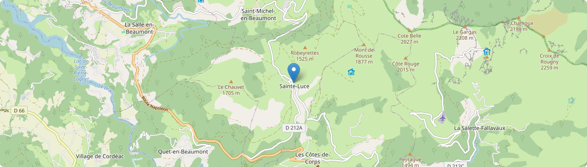 Sainte-Luce - Carte