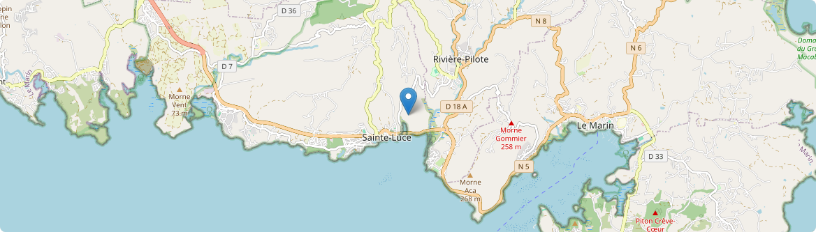 Sainte-Luce - Carte