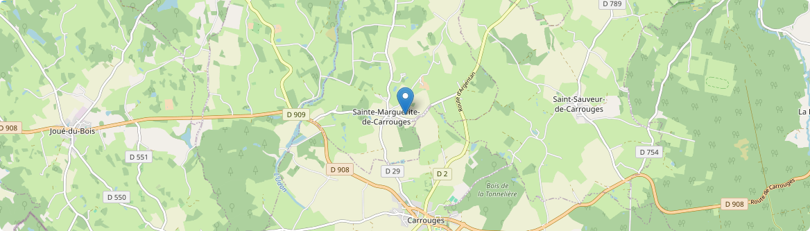 Sainte-Marguerite-de-Carrouges - Carte