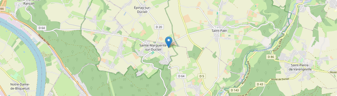 Sainte-Marguerite-sur-Duclair - Carte