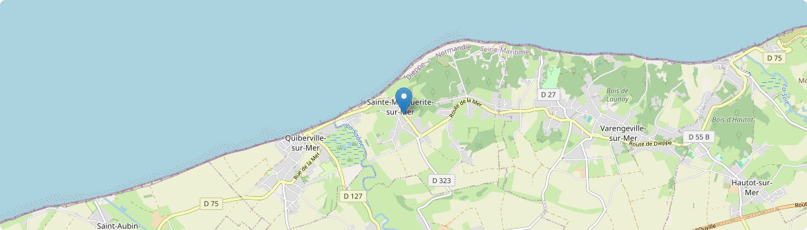 Sainte-Marguerite-sur-Mer - Carte
