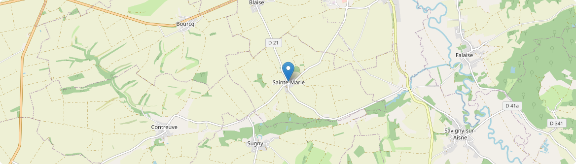Sainte-Marie - Carte