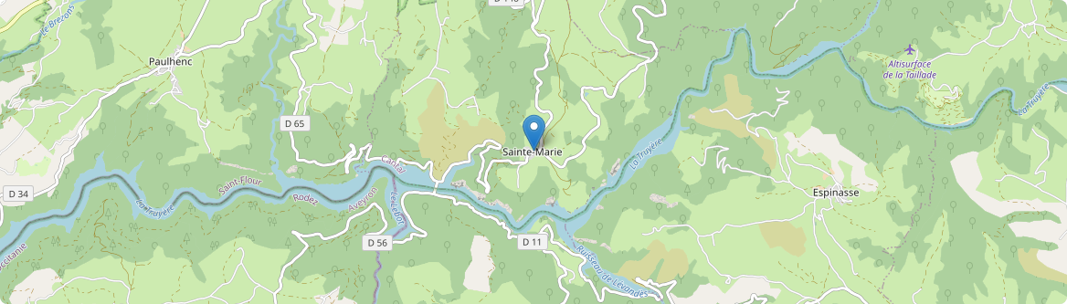 Sainte-Marie - Carte