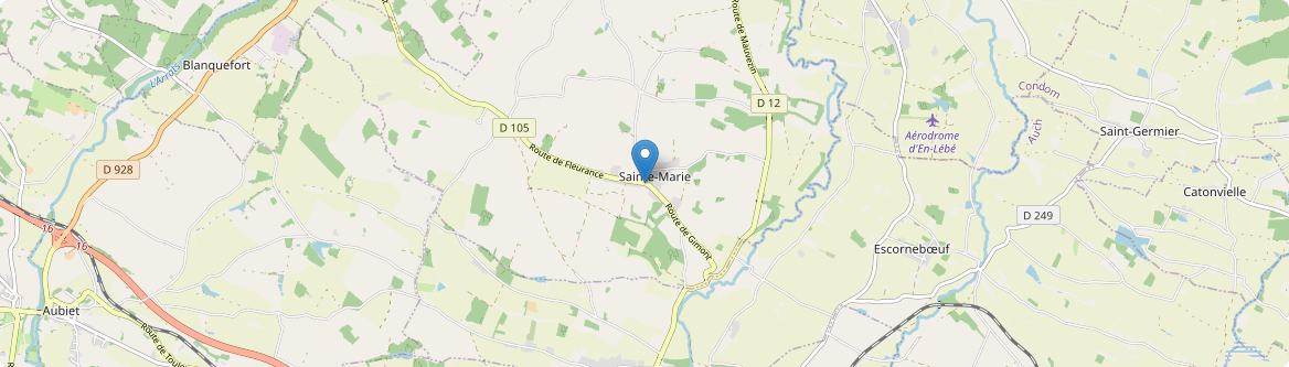 Sainte-Marie - Carte