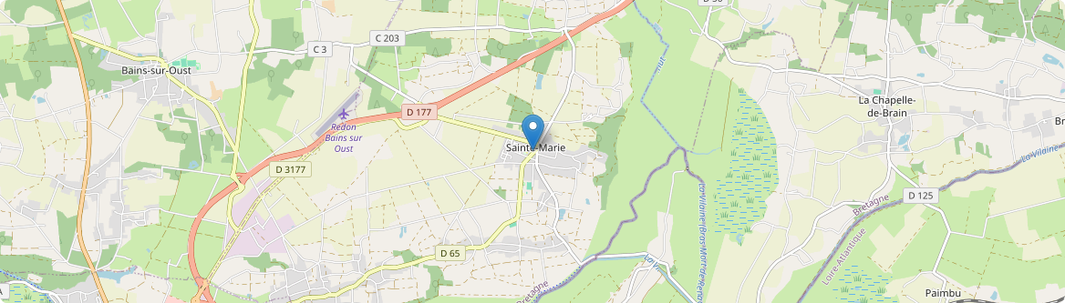 Sainte-Marie - Carte