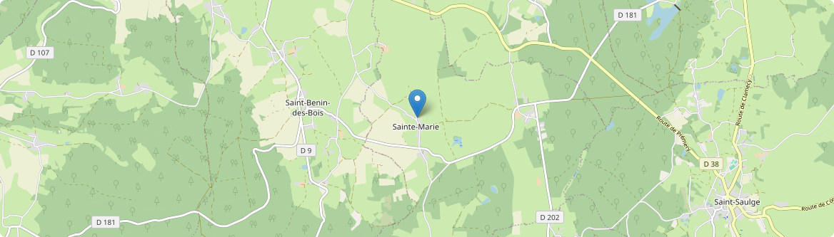 Sainte-Marie - Carte