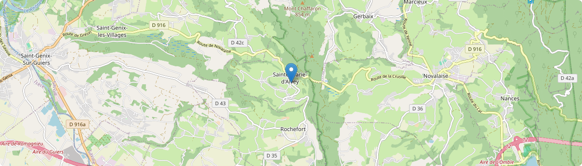 Sainte-Marie-d'Alvey - Carte