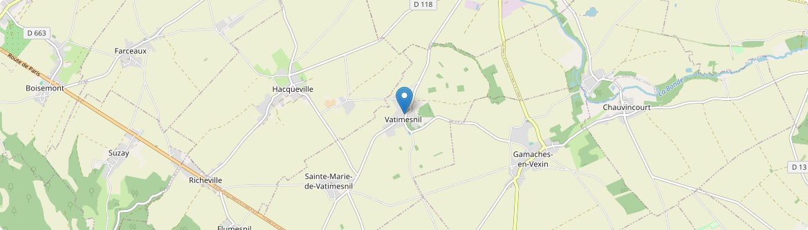 Sainte-Marie-de-Vatimesnil - Carte