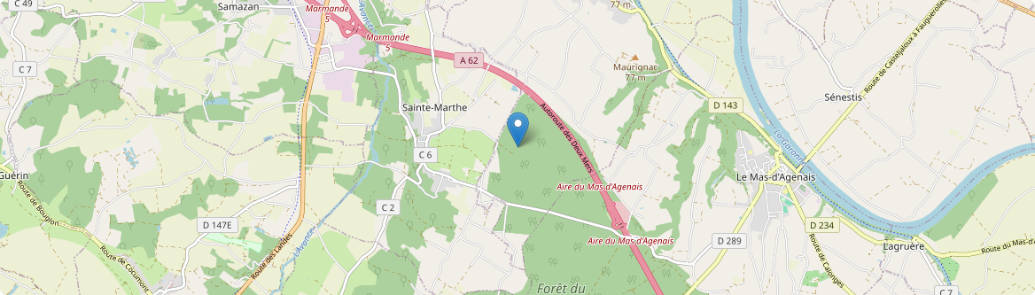Sainte-Marthe - Carte