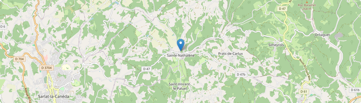 Sainte-Nathalène - Carte