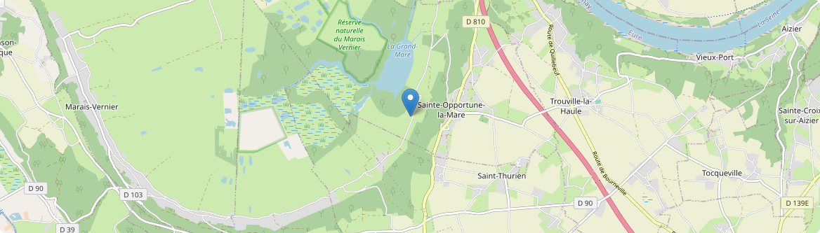 Sainte-Opportune-la-Mare - Carte