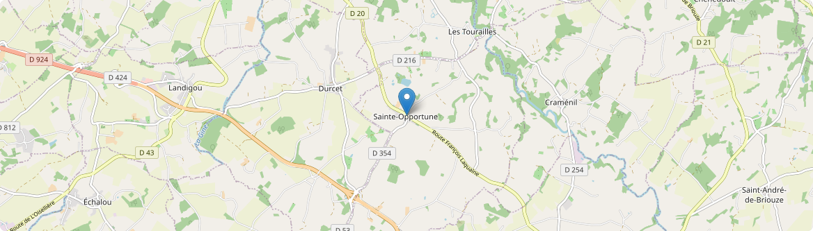 Sainte-Opportune - Carte