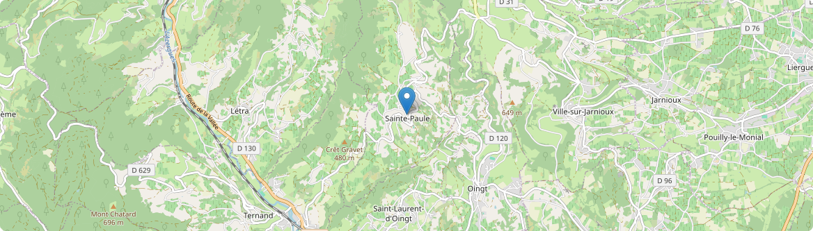Sainte-Paule - Carte