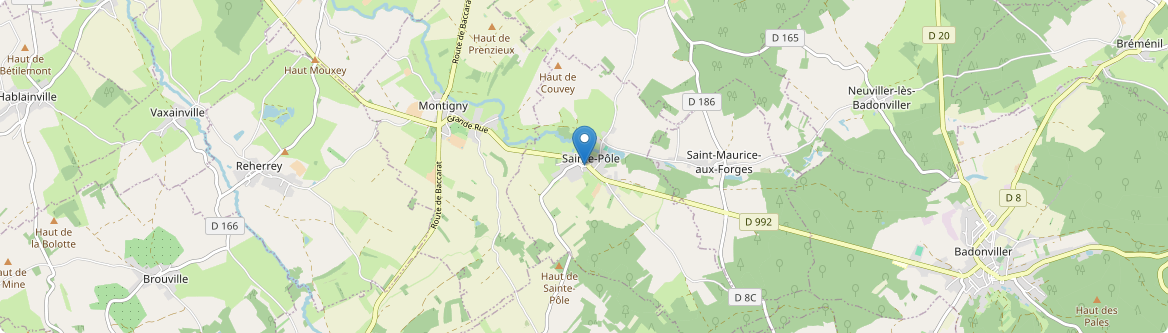 Sainte-Pôle - Carte