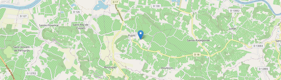 Sainte-Radegonde - Carte