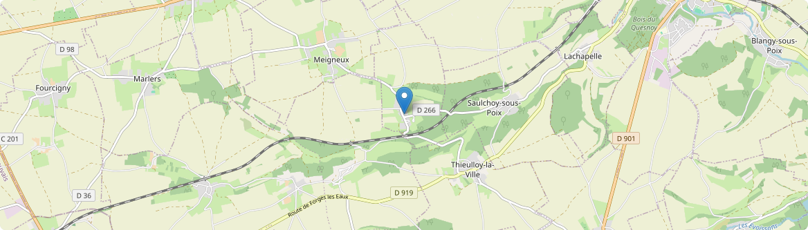 Sainte-Segrée - Carte