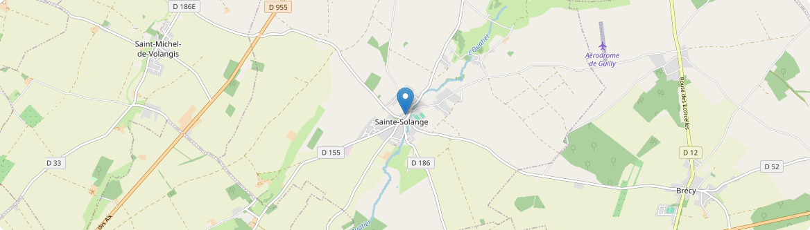 Sainte-Solange - Carte