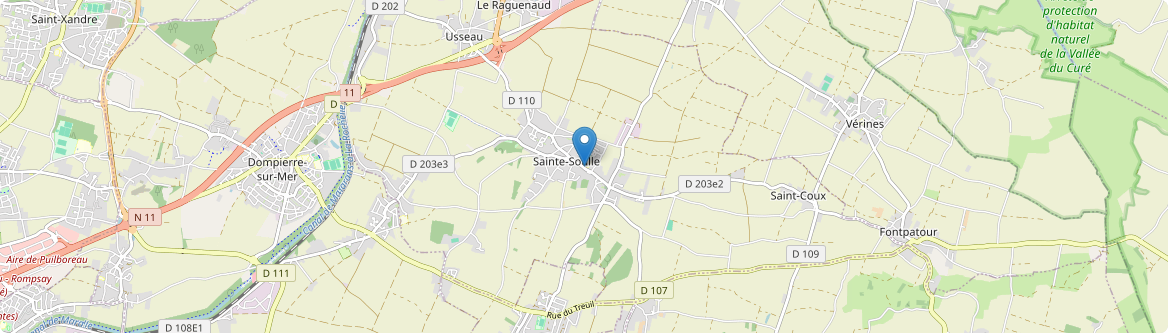 Sainte-Soulle - Carte