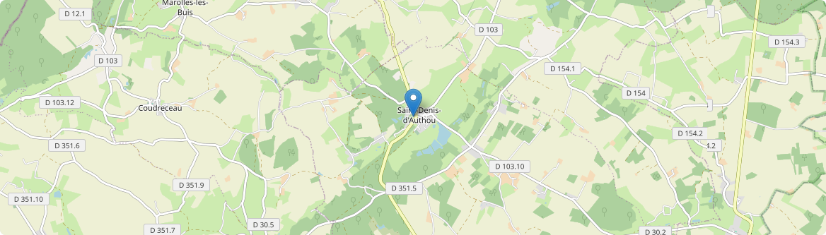Saintigny - Carte