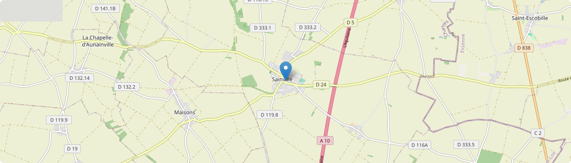 Sainville - Carte