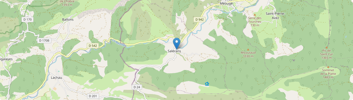 Salérans - Carte