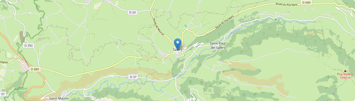 Salers - Carte