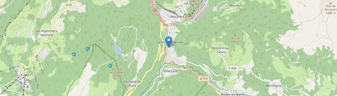 Salins-Fontaine - Carte